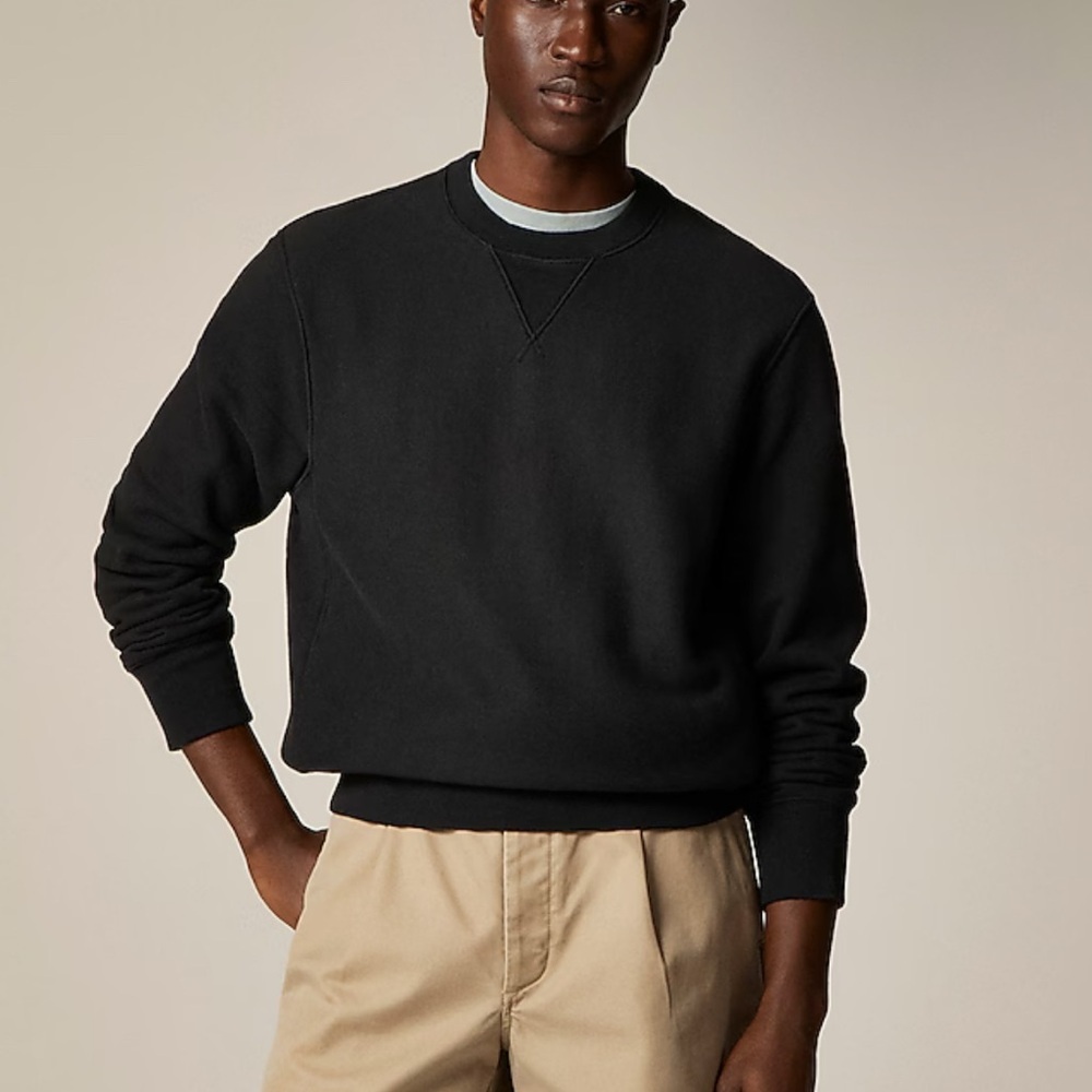J. Crew Heritage 14 oz. fleece sweatshirt